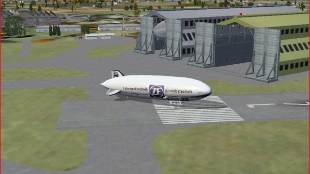 Screenshot 1 — EGRA Cardington NAS Update Scenery