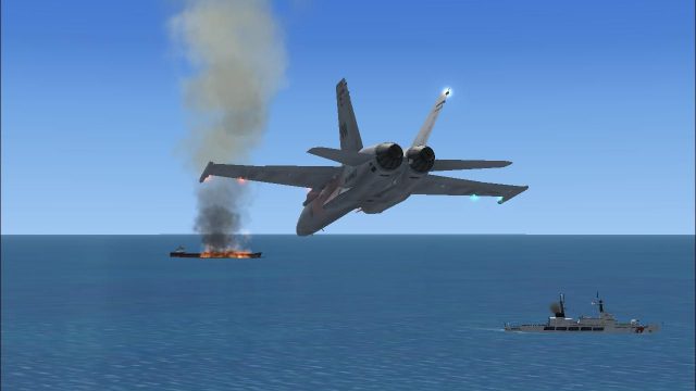 Screenshot 1 — GPS Oil Platforms Scenery