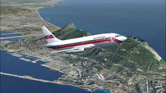 Screenshot 1 — Gibraltar Scenery V2