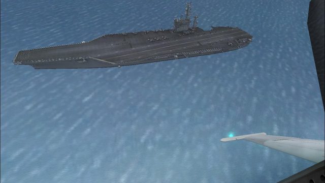 Screenshot 1 — Four Carrier Scenery