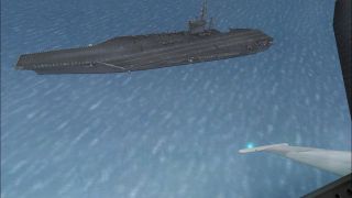 Screenshot 1 — Four Carrier Scenery