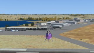Screenshot 1 — Yellowknife Airport Scenery