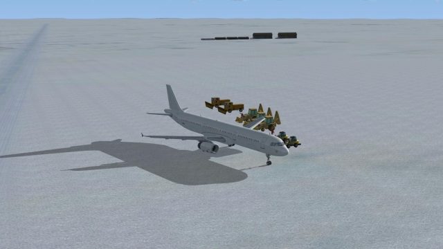 Screenshot 1 — Wilkins Aerodrome Scenery