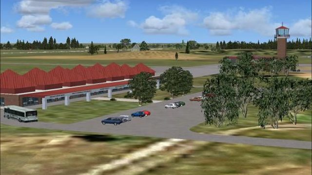 Screenshot 1 — Mafeking International Airport Scenery