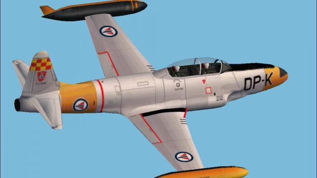 Screenshot 1 — Lockheed T-33A Shooting Star T-33A of the Royal Norwegian Air Force