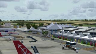 Screenshot 1 — Barbados International Airport Scenery