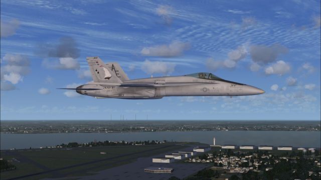 Screenshot 1 — Jacksonville Naval Air Station Scenery