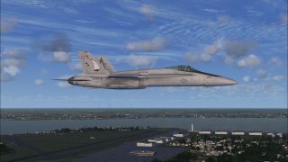 Screenshot 1 — Jacksonville Naval Air Station Scenery