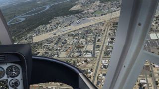 Screenshot 2 — Fairgrounds Airpark Airport Scenery