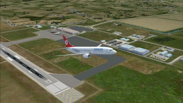 Screenshot 1 — Samsun Carsamba Airport Scenery