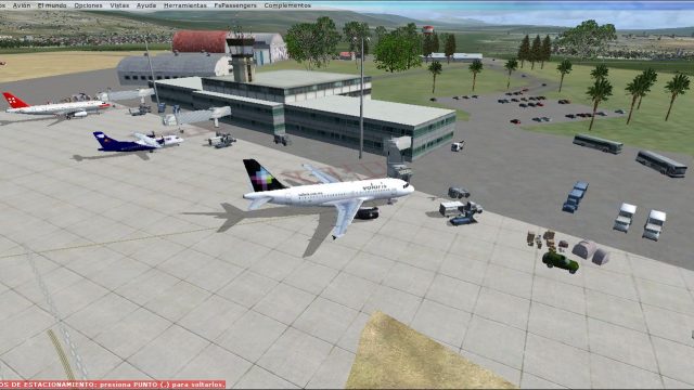 Screenshot 1 — General Alvarado Airport Scenery