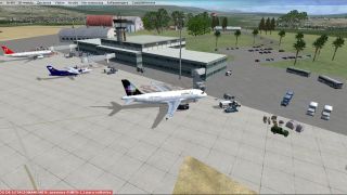 Screenshot 1 — General Alvarado Airport Scenery