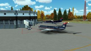 Screenshot 2 — Ithaca-Tomkins County Airport Scenery