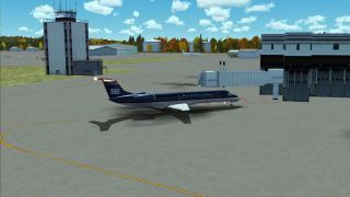 Screenshot 3 — Ithaca-Tomkins County Airport Scenery