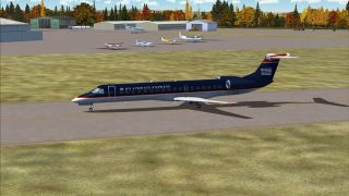 Screenshot 1 — Ithaca-Tomkins County Airport Scenery