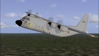 Screenshot 1 — Belgian Air Force Hercules Textures only