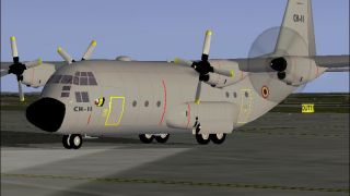 Screenshot 2 — Belgian Air Force Hercules Textures only
