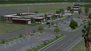 Screenshot 3 — La Fria Airport Scenery