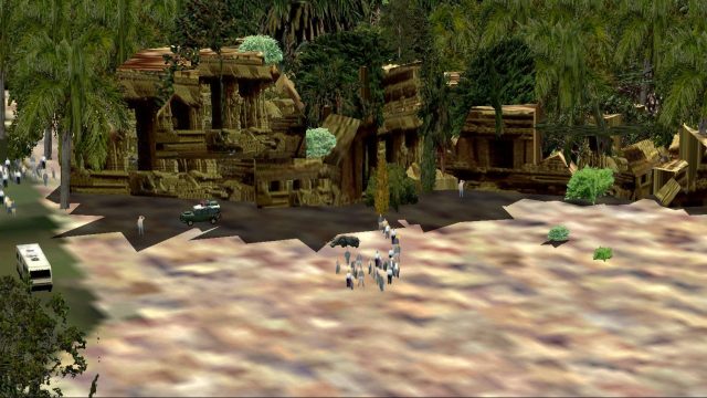Screenshot 1 — Chapter 3 "The Temple of Afrik-Trem" Scenery