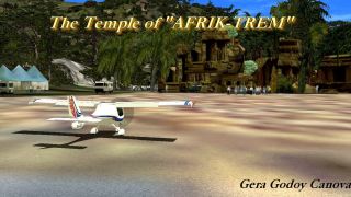 Screenshot 2 — Chapter 3 "The Temple of Afrik-Trem" Scenery