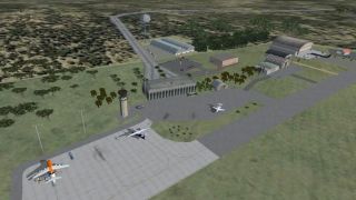 Screenshot 5 — Almonacid Military Airport Scenery