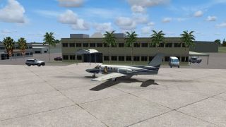 Screenshot 1 — Naples Municipal Airport Scenery