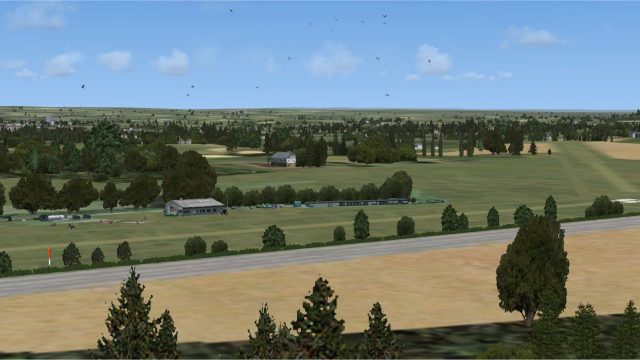 Screenshot 1 — Popham Airport Scenery