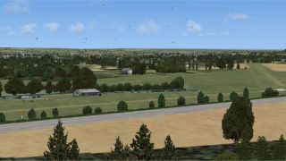 Screenshot 1 — Popham Airport Scenery