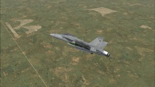 Screenshot 1 — RAAF Delamere Weapons Range Scenery