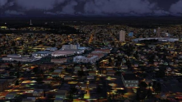 Screenshot 1 — Bloemfontein VFR Scenery