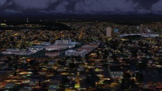 Screenshot 1 — Bloemfontein VFR Scenery