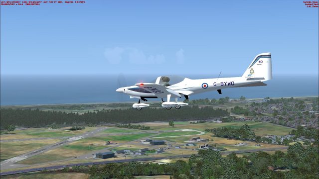 Screenshot 1 — RAF Woodvale Scenery