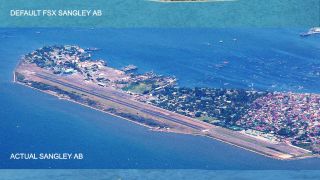 Screenshot 1 — Sangley Airbase And Naval Station Scenery