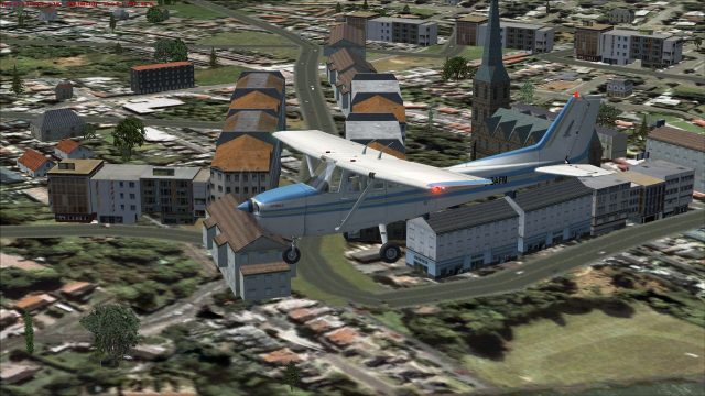 Screenshot 1 — Waterford Airport Scenery
