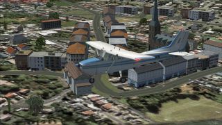 Screenshot 1 — Waterford Airport Scenery