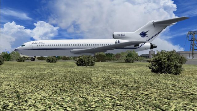 Screenshot 1 — Kabul International Airport Scenery