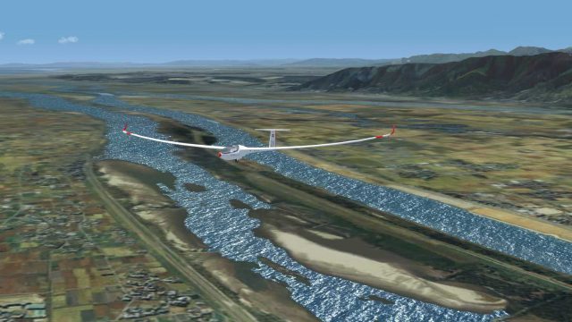 Screenshot 1 — Kisogawa Glider Port Japan Real Scenery