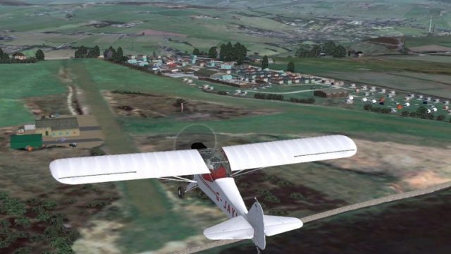 Screenshot 1 — Oxenhope Airfield Scenery