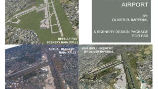 Screenshot 2 — NAIA (RPLL) Photoreal Scenery