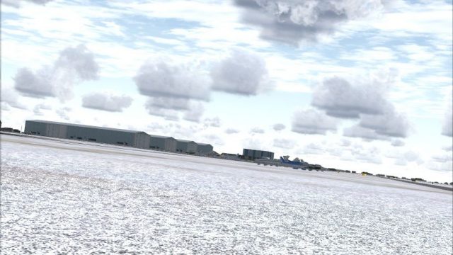 Screenshot 1 — Bolingbrook's Clow Airport Scenery