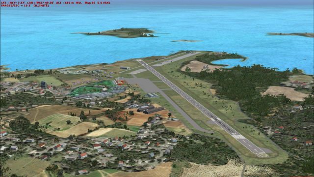 Screenshot 1 — Antigua Scenery