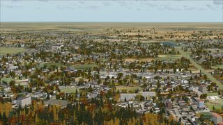 Screenshot 5 — openVFR Germany Terrain Scenery