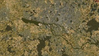 Screenshot 2 — openVFR Germany Terrain Scenery