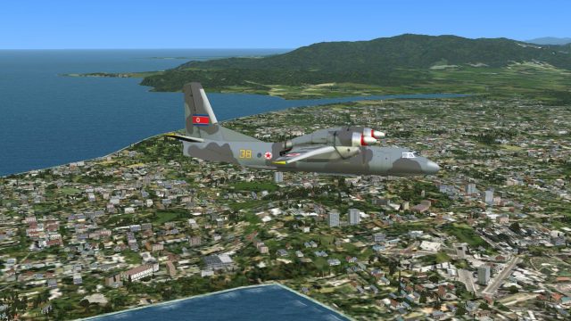 Screenshot 1 — North Korea Skies Scenery