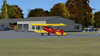 Screenshot 1 — Ghost Airport Scenery
