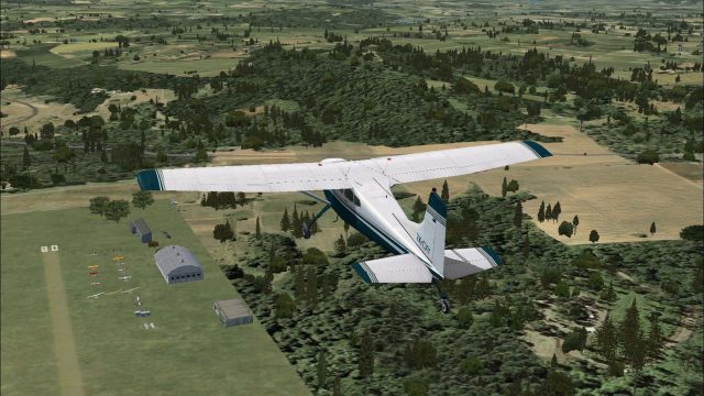 Screenshot 1 — Swiss Airports Scenery Package