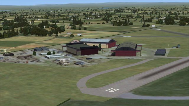 Screenshot 1 — Alfs UK Airfields Volume 17 Scenery