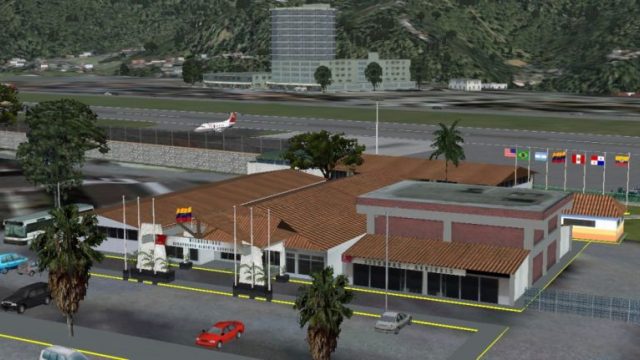 Screenshot 1 — Merida Airport Scenery