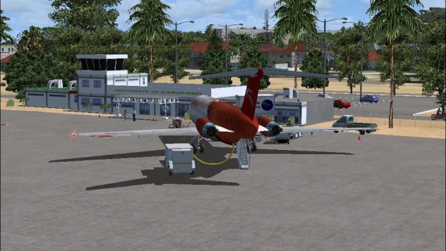 Screenshot 1 — Carupano Airport Scenery