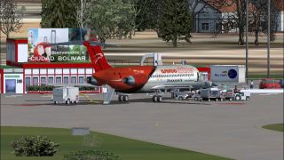 Screenshot 1 — Ciuadad Bolivar Airport Scenery
